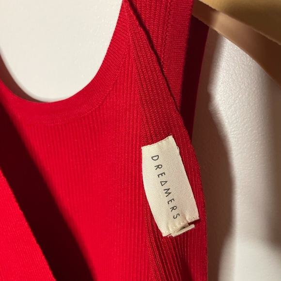 Red sleeveless dress - Picture 5 of 5